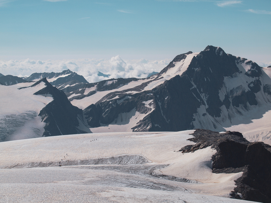 Blick zur Weisskugel